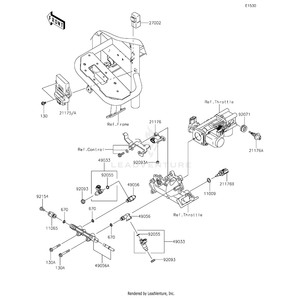 Kawasaki - Sensor,Pressure - 21176-1095