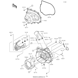 Kawasaki - Case,Cvt - 32099-0795