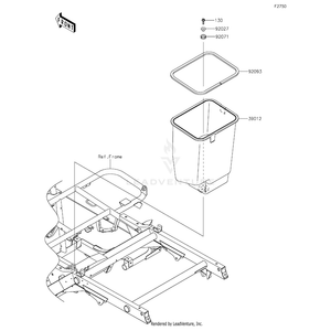 Kawasaki - Case-Storage - 39012-0006