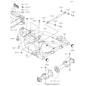 Kawasaki - Washer-Plain-Small,14Mm - 410AA1400