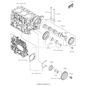 Kawasaki - Plate-Thrust - 49074-0004