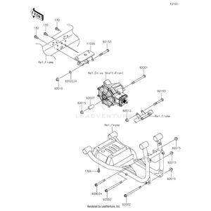 Kawasaki - Bolt,10X145 - 92002-1348