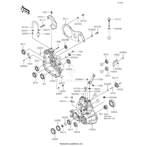 Kawasaki - Fitting,Breather - 92005-1127