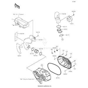 Kawasaki - Seal-Oil,12X32X5.8 - 92049-0167