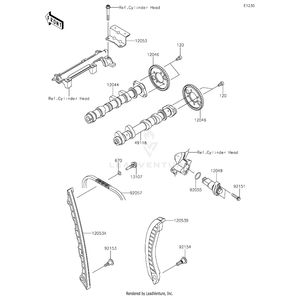 Kawasaki - Chain,98Xrh2015-148M - 92057-0769