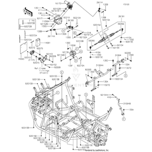 Kawasaki - Band,L=140 - 92072-1293