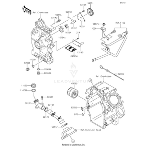 Kawasaki - Damper - 92075-1409