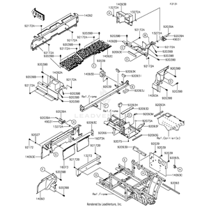 Kawasaki - Seal,Dust,Carrier - 92093-0641