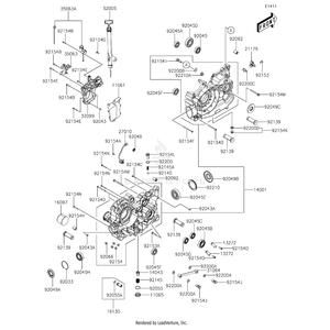 Kawasaki - Bushing,Engine Hanger - 92139-Y012
