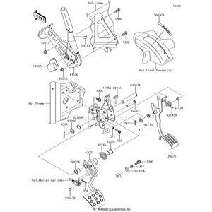 Kawasaki - Spring,Return,3X22 - 92145-1697