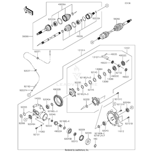 Kawasaki - Bolt,Sealing - 92151-1051