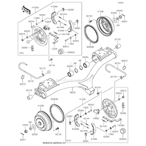 Kawasaki - Collar,25.1X38X40.8 - 92152-1276