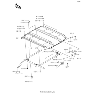 Kawasaki - Collar,6.3X26X5.1 - 92152-1569