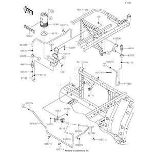 Kawasaki - Damper - 92161-1843