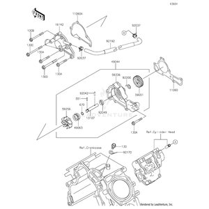 Kawasaki - Clamp - 92170-2060