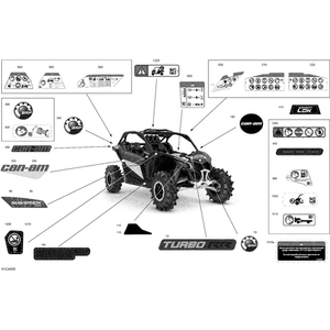 Can-Am - Notice Label Bumper - 704907763