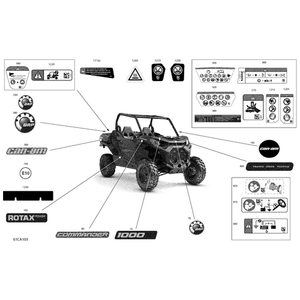 Can-Am - Notice Label Jump Start - 704907688