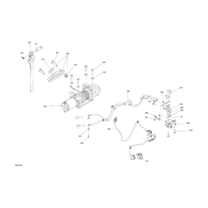 Can-Am - Hex. Flange Nut M5 - 250100071