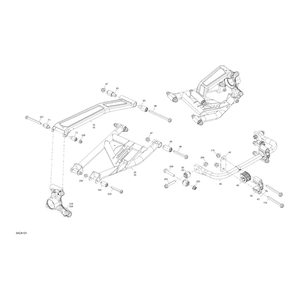 Can-Am - Screw Hex Flange DIN.6921 M12X1.75X - 250001167