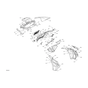 Can-Am - RH Reflector Support - 705011814