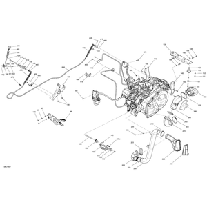 Can-Am - Cable Support - 710004561