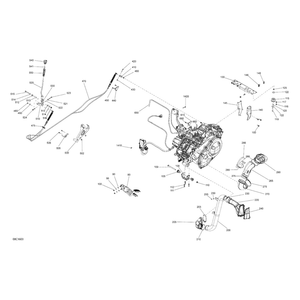 Can-Am - Cable Support - 707001873