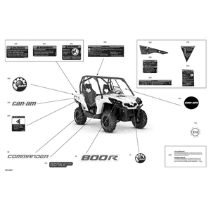 Can-Am - Decal Rotax Power" - 704906606