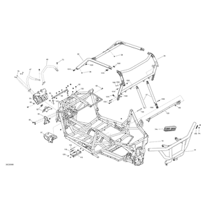 Can-Am - Orange Crush, Rear Cage Extension - 705208396