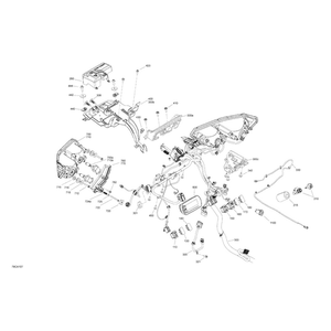 Can-Am - Safety Belt Wiring Harness - 710007042