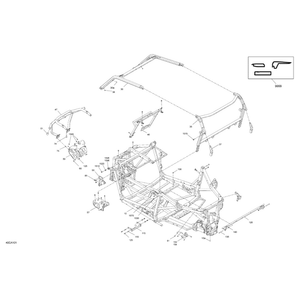 Can-Am - RH Front Anchorage - 705209914