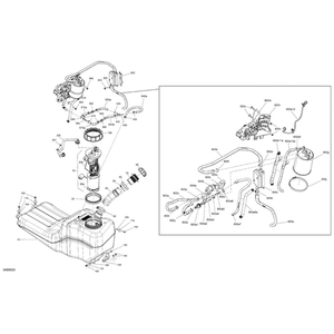 Can-Am - Formed Hose - 709001162