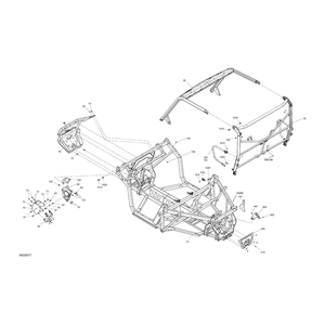 Can-Am - Deep Black, RH Guard - 705210930