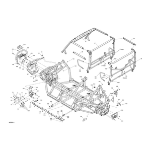Can-Am - Liquid Titan, LH Rear Guard - 705210548