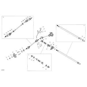 Can-Am - Universal Joint Assy - 219800424