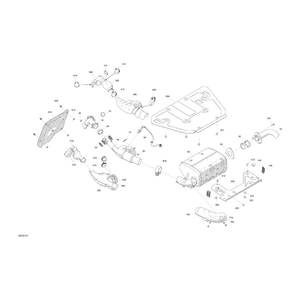 Can-Am - Lower Rear Heat Shield - 707602671