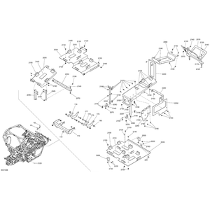 Can-Am - Front Support, Battery - 705203127