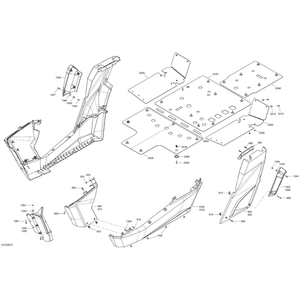 Can-Am - LH Lateral Middle Panel - 705006991