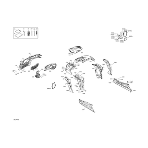 Can-Am - LH Mirror Support - 705012897