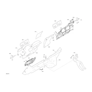 Can-Am - RH Upper Bulkhead Kit - 707900935