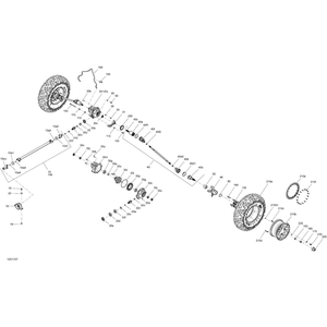 Can-Am - Blue Reinforcement Disk - 705401702