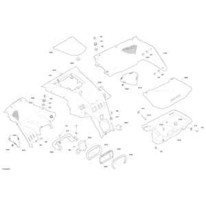 Can-Am - LH Dashboard Kit - 715005326