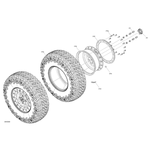 Can-Am - Macchiato Satin, Bead Lock - 705403243