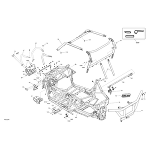 Can-Am - Magma Red, LH Front Bumper - 705209439
