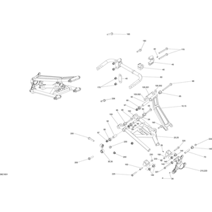 Can-Am - RH Upper Rear Suspension Arm - 706002697