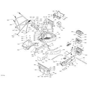Can-Am - Console Assy - 715004118