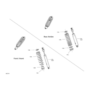 Can-Am - Deep Black, Compression Spring - 706205287