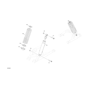 Can-Am - Deep Black, Compression Spring - 706005037
