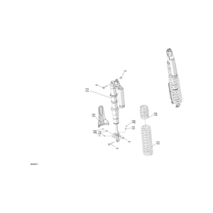 Can-Am - Deep Black, Compression Spring - 706005133