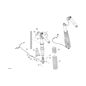 Can-Am - Deep Black, Compression Spring - 706005148