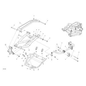 Can-Am - LH Lower Suspension Arm - 706003893